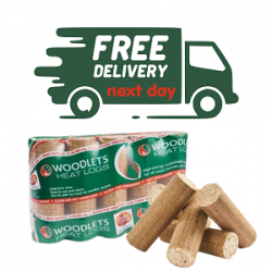 Wood Heat Logs - Home Delivery Pack